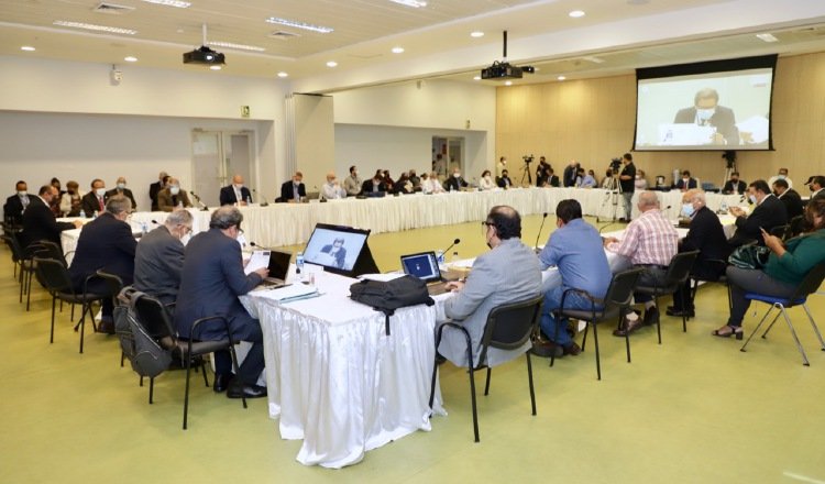 Por ahora, la mesa plenaria se mantendrá con 22 miembros de 27 que fueron convocados por el Gobierno y la Administración de la CSS. Foto: Cortesía CSS