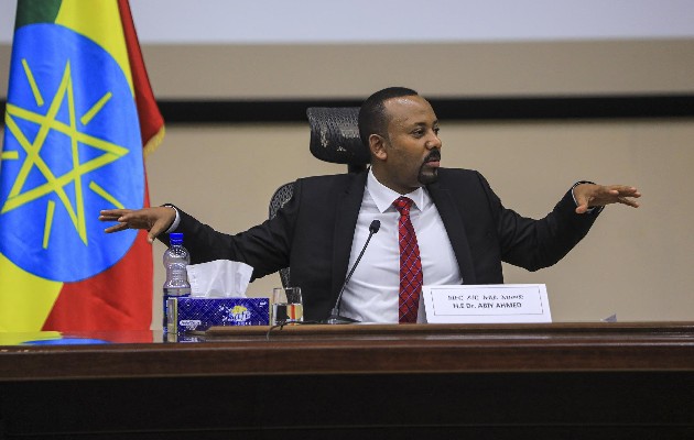 El primer ministro etíope, Abiy Ahmed, se adjudicó un nuevo mandato de cinco años en la jefatura del Gobierno etíope. Foto: EFE