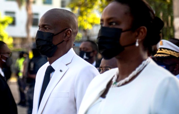 Martine Moise resultó herida de gravedad en ataque donde falleció el presidente Jovenel Moise de Haití. Foto: EFE