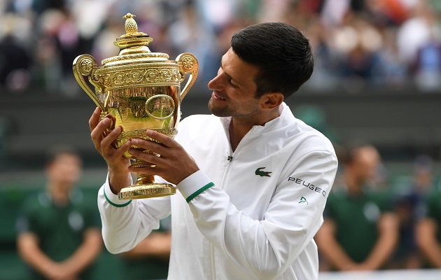 Novak Djokovic  destacó la perseverancia como la clave de su éxito. Foto: EFE