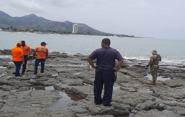 En los últimos meses se han desarrollado operaciones de búsqueda y rescate por ciudadanos desaparecidos en las playas de Chame. Foto: Cortesíoa Senan