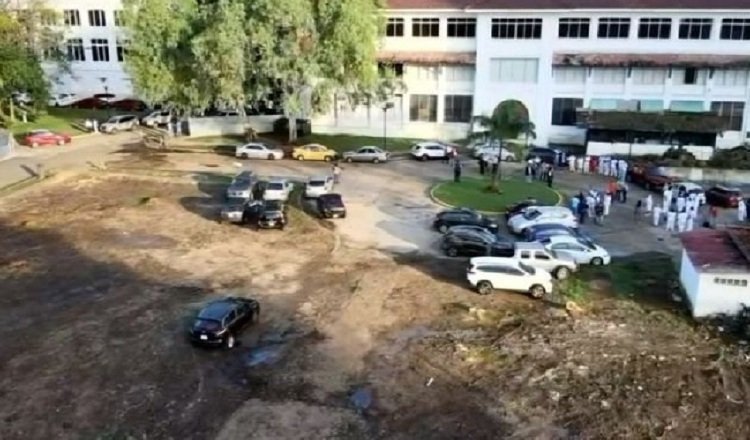 El proyecto del Hospital del Niño registra el remozamiento de los jardines. Archivo