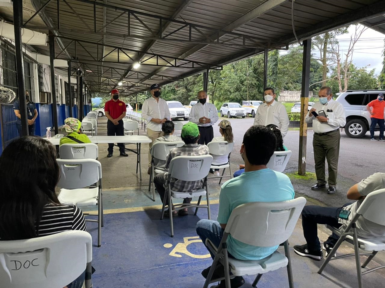 Se tienen 46 puestos de vacunación en los circuitos 4-3 y 4-5. Foto: José Vásquez 