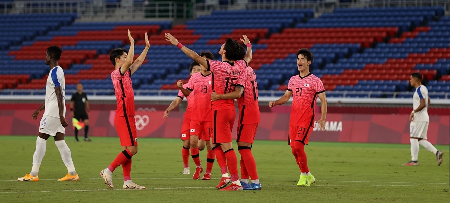 Corea del Sur logró un 6-0 definitivo con el que los asiáticos llegaron a la cima del grupo B. Foto Cortesía: @FIFAcom