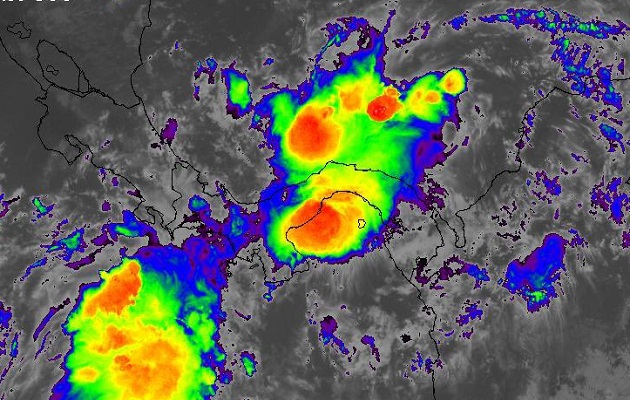 Los restos de la actividad de la onda tropical #22 se extenderán hasta el domingo. Foto: Cortesía Sinaproc