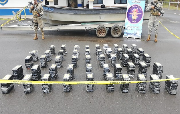 En lo que va del año se han ejecutado un total de 86 operaciones logrando incautar más de 42,374 paquetes de sustancias ilícitas. Foto: Cortesía Senan