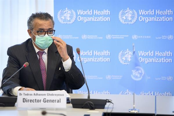 El director general de la OMS, Tedros Adhanom Ghebreyesus. EFE
