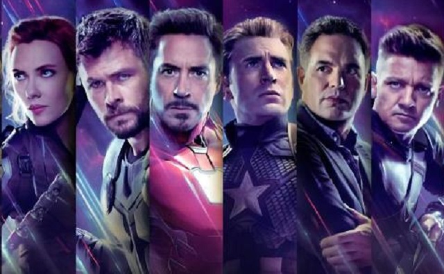 Scarlett Johansson, Chris Hemsworth, Robert Downey Jr., Chris Evans, Mark Ruffalo y Jeremy Renner. Foto: Internet 