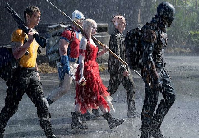 Margot Robbie durante una escena de la película