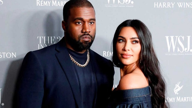 Kanye West y Kim Kardashian. Foto: Archivo / EFE