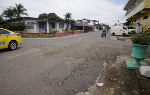 Las autoridades locales de cada corregimiento de este distrito han realizado paliativos en las calles. Foto: Cotesía