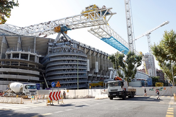 El Real Madrid no disputa un partido en el Santiago Bernabéu desde el 1 de marzo del 2020. Foto: EFE