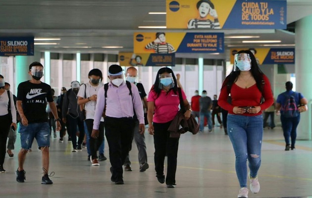 Las medidas de bioseguridad han ayudado a contener el virus. Foto: Cortesía Metro de Panamá