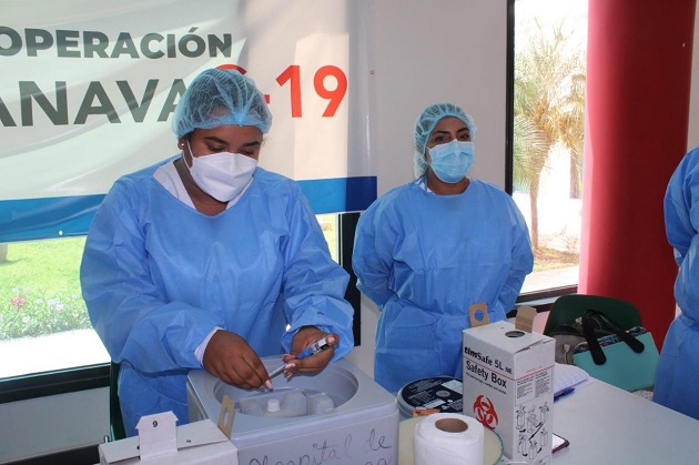 Panamá ha aplicado hasta hoy 4,664,600 dosis de la vacuna contra la covid-19 tanto de Pfizer como de AstraZeneca. Foto: Cortesía Minsa