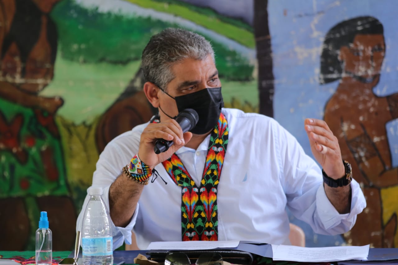 El anuncio fue hecho por el titular del Minsa, Luis Francisco Sucre, en una gira de trabajo en la provincia de Darién. Foto: Cortesía Minsa