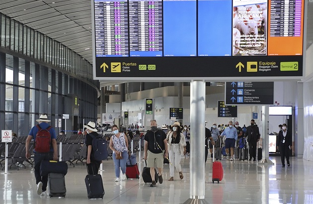 Las actividades en el Aeropuerto Internacional de Tocumen se retomaron en octubre de 2020.  Foto: Cortesía @tocumenaero