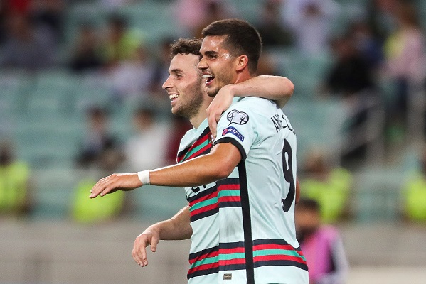 Portugal ganó 3-0 en condición de visitante ante Azerbaiyán. Foto: EFE