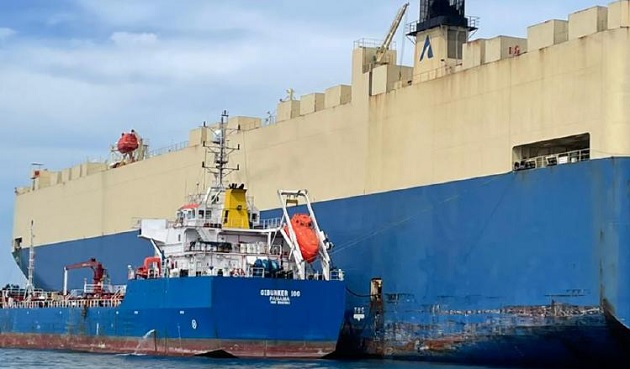 Esta nave ya había sido sancionada en el 2020, con la revocación de la licencia por otro derrame de combustible registrado a las puertas del Canal de Panamá.  