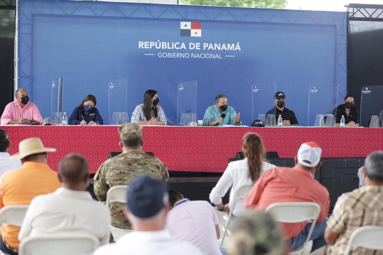 Laurentino Cortizo reconoció que no ha sido fácil gobernar en medio de 17 meses de pandemia. Foto: Cortesía Presidencia de la República