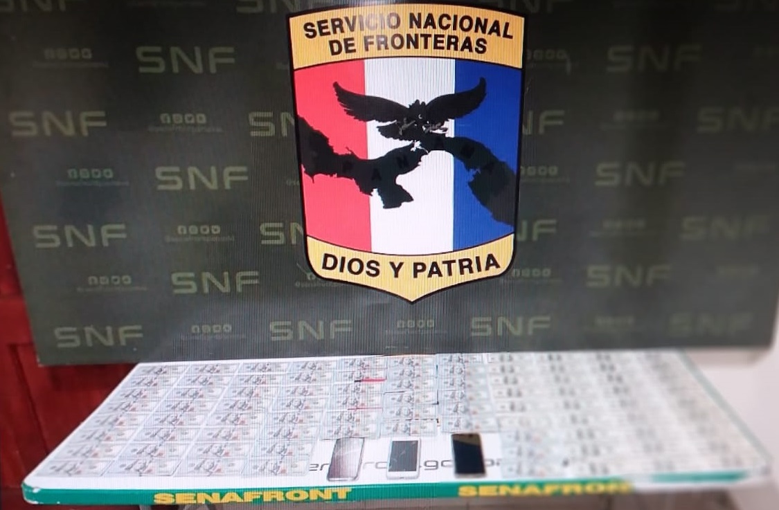 El dinero de dudosa procedencia quedó a órdenes de la Fiscalía de Drogas del Ministerio Público. Foto: Mayra Madrid