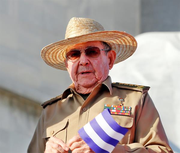 El expresidente cubano Raúl Castro, en una fotografía de archivo. Foto: EFE