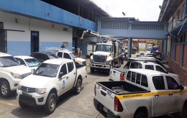 Por la falta de electricidad se vieron afectados varios servicios en el hospital Dr. Manuel Amador Guerrero. Foto: Diomedes Sánchez