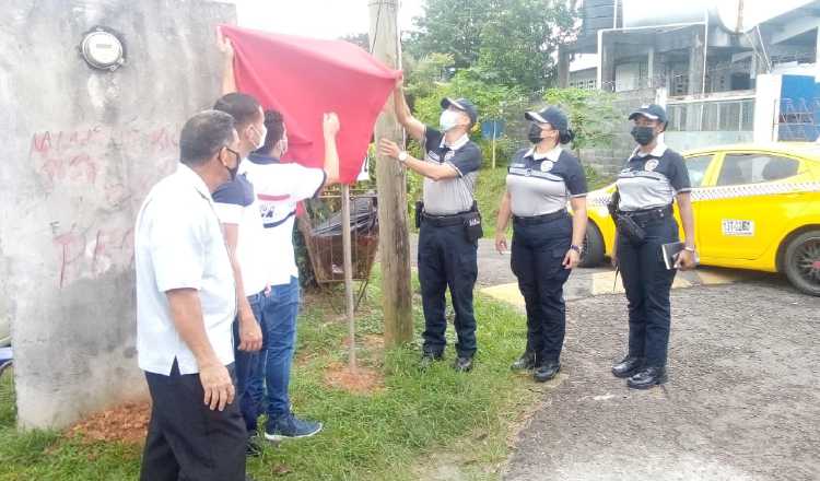 El programa Vecinos Vigilantes es uno de los más conocidos en materia de prevención. Recientemente, se inauguró en Cerro Silvestre. Foto: Cortesía