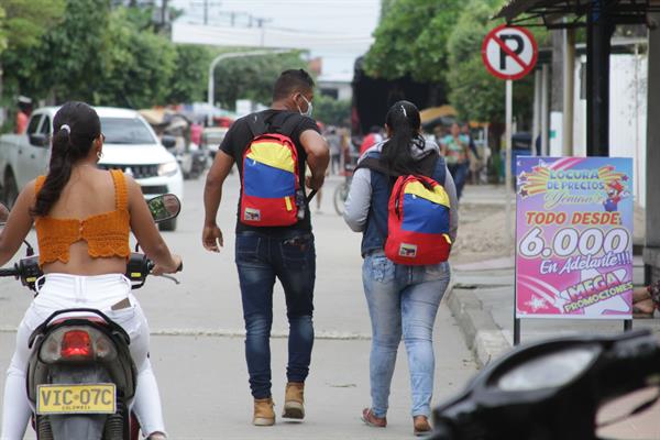 La ONU cifra en más de cinco millones las personas que salieron de Venezuela en el último lustro. Foto: EFE