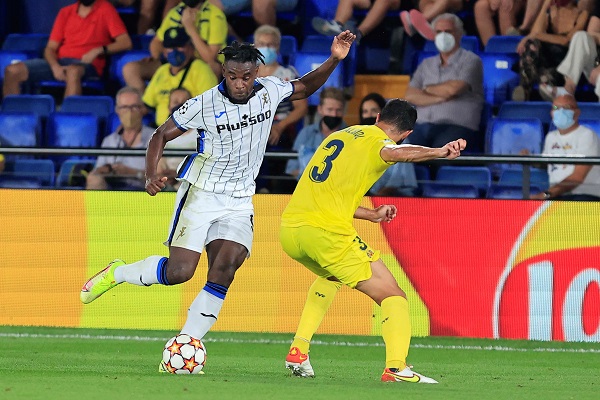 Villarreal y Atalanta terminaron empatados 2-2. Foto: EFE