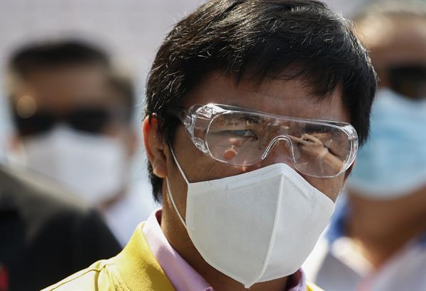 Manny Pacquiao, en una imagen de archivo. EFE