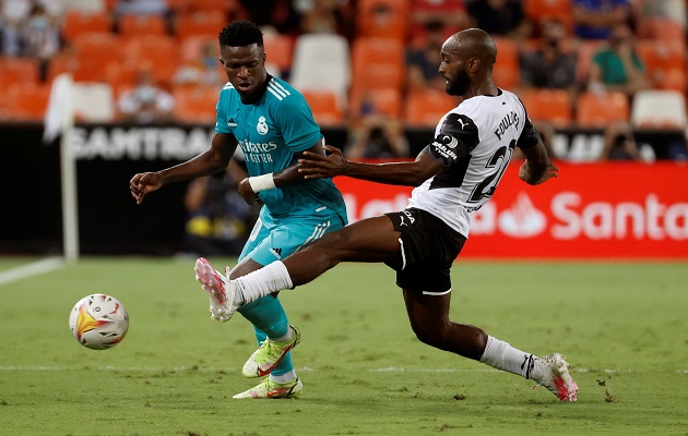 Vinicius lleva cinco goles en la presente temporada. Foto: EFE