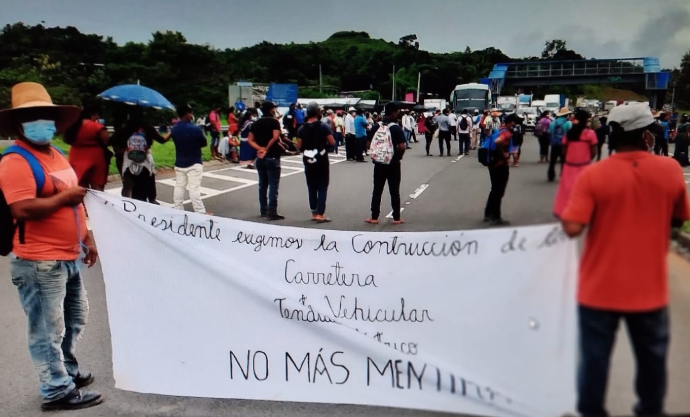 Ahora exigen la presencia del presidente de la República, Laurentino Cortizo. Foto: Melquiades Vásquez  