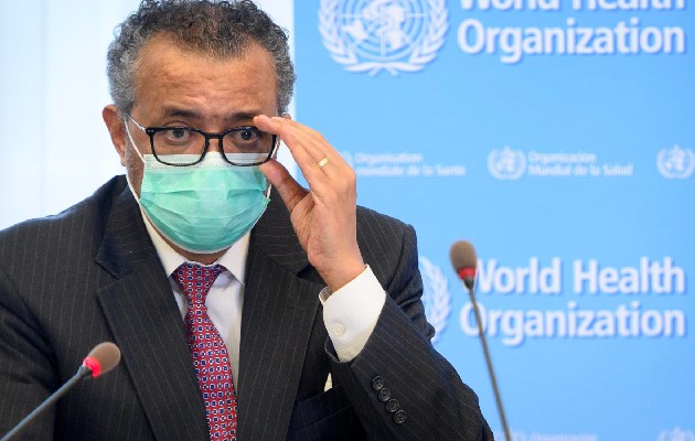 El director general de la OMS, Tedros Adhanom Ghebreyesus, pidió perdón a las víctimas. Foto:EFE