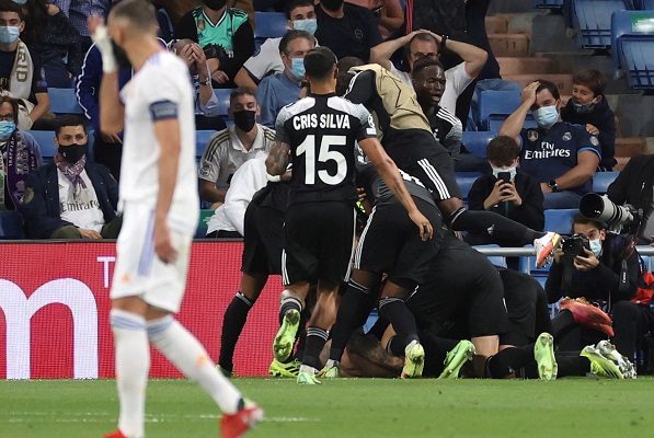 Sheriff le pegó en casa al Real Madrid 2-1. Foto: EFE