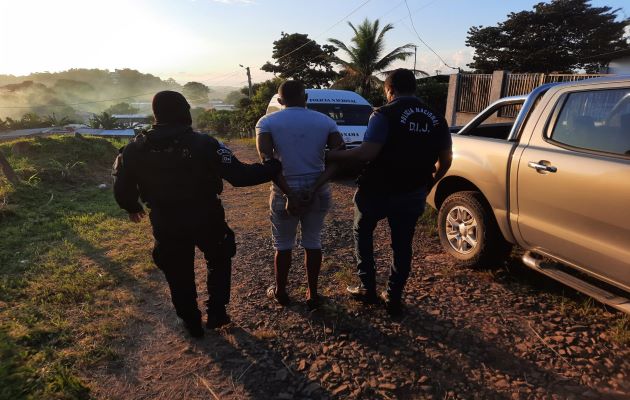 En el sector de El Progreso, también hubo operativos y detenidos. Foto: Eric Montenegro.