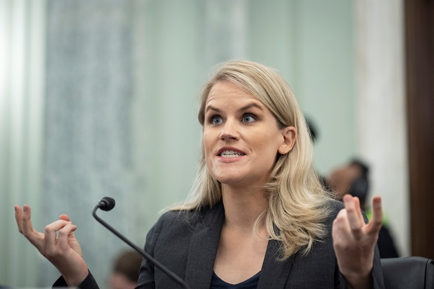 Frances Haugen  comparece este martes ante el subcomité de la Cámara Alta después de las filtraciones que ella misma hizo en los últimos días al diario The Wall Street Journal. Foto: EFE