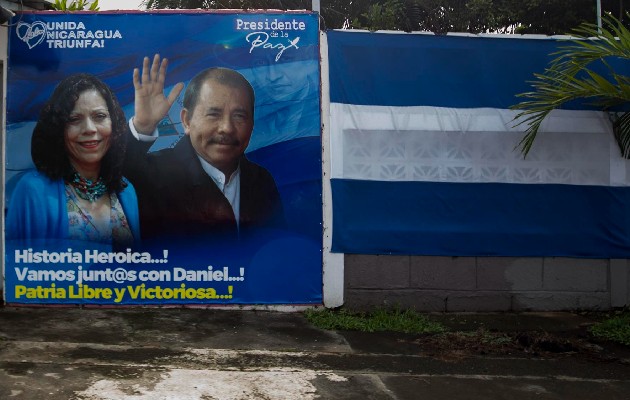 El presidente de Nicaragua, Daniel Ortega, se encamina a su tercera reelección. Foto: EFE