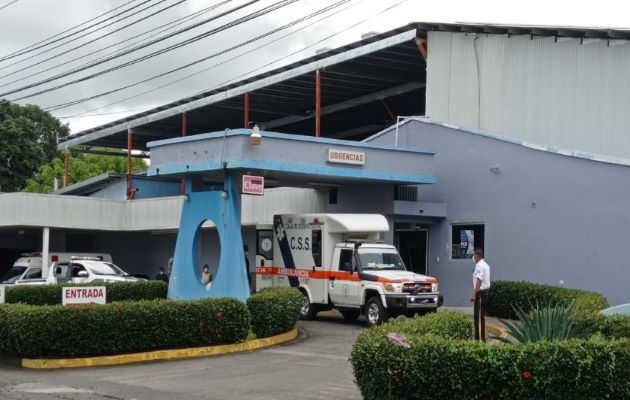 El cabo primero del Senafront de 27 años que resultó herido permanece recluido en la sala de cuidados intensivos en un hospital privado en la ciudad de David. Foto: José Vásquez