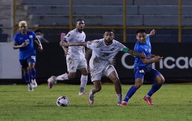 Panamá sigue sin ganar en el Cuscatlán. Foto: Fepafut