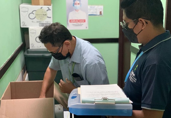 El operativo en Juan Díaz lo realizaron los inspectores de Salud Pública. Foto: Cortesía Minsa