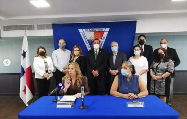 La Apede se pronunció en una conferencia de prensa. Foto: Apede