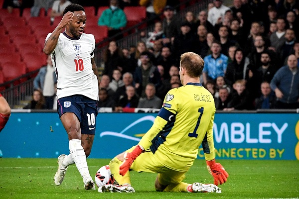 Inglaterra empató en casa 1-1 con Hungría. Foto: EFE