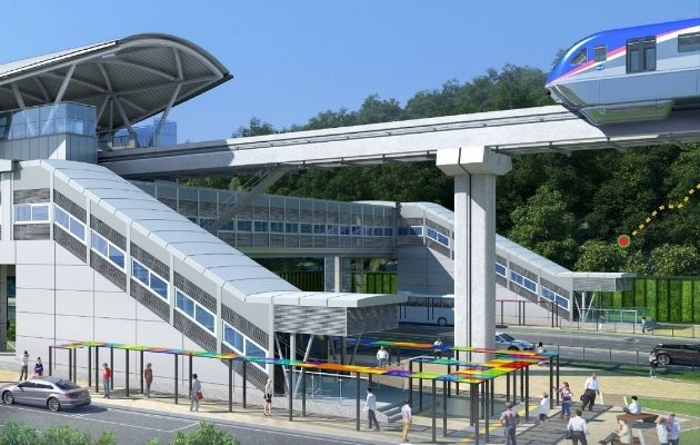  Esta estación contará con dos ascensos, urbanismo, intercambiador modal y estacionamientos. Foto: Cortesía