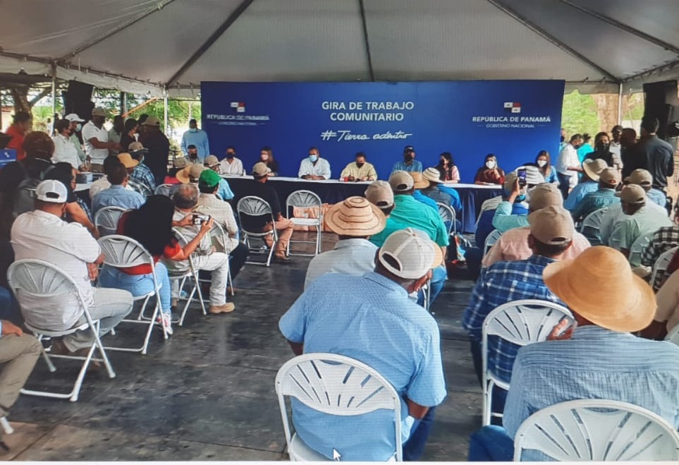 La ceremonia se efectuó en la comunidad de San José en el distrito de Soná. Foto: Melquiades Vásquez 