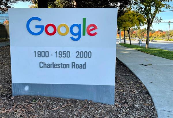 Vista de la sede de Google en Mountain View en California, Estados Unidos. EFE