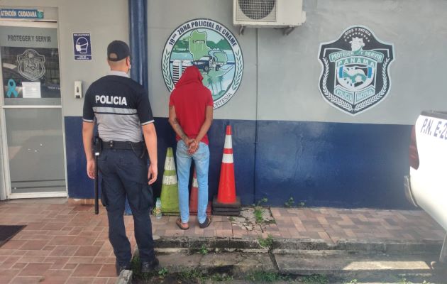 El ahora imputado ha sido vinculado con el asesinato de Franklin Abdiel Aponte Polanco, hecho ocurrido la noche pasado sábado, 23 de octubre, en Lídice. Foto: Eric Montenegro