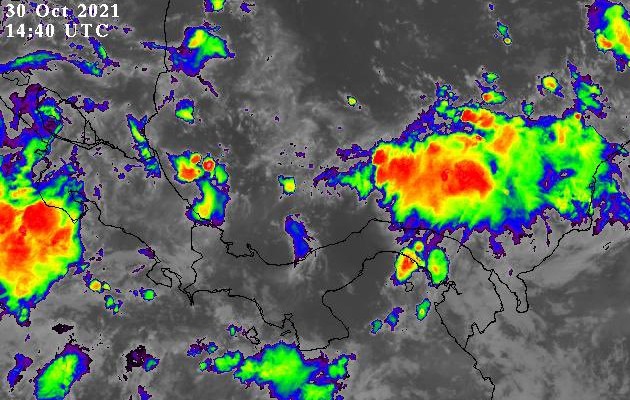  Fuertes lluvias, resaca y oleajes por frente frío hasta el 2 de noviembre. Foto: Cortesía Sinaproc