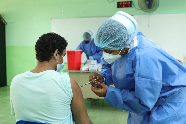 Panamá comenzó con el proceso nacional de vacunación contra la covid-19 el 20 de enero de 2021. Foto: Cortesía Minsa