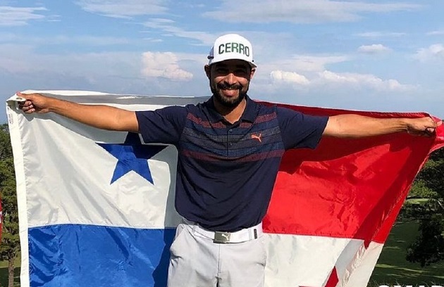 Omar Tejeira es campeón centroamericano de la categoría de caballeros. Foto: Cortesía Club de Golf de Panamá