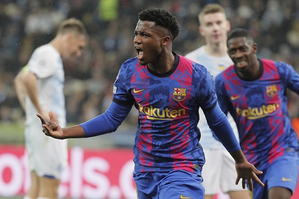 Barcelona ganó de visita 0-1 ante el Dinamo de Kiev. Foto: EFE